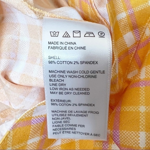 NEW Urban Outfitters Ingrid Super High Rise Pin Up 90s Plaid Skinny Pants Sz 4 - Picture 7 of 13